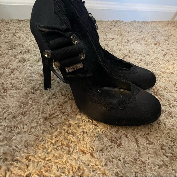 Tory Burch Elegant Black Women's Shoes size 9.5 - Picture 2 of 11